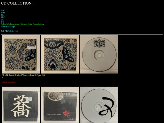 html/CDs-Splits screenshot
