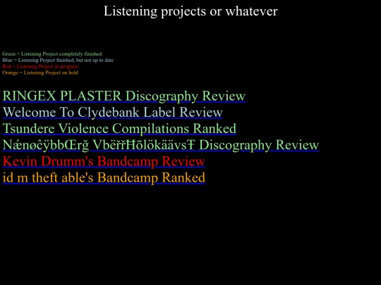 html/listeningprojects screenshot