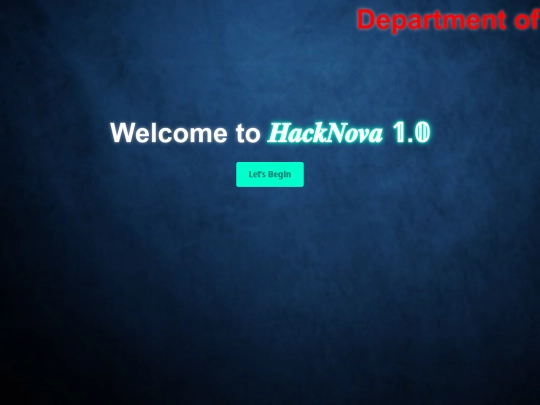 VSB - CCE/Hacknova1.0 screenshot