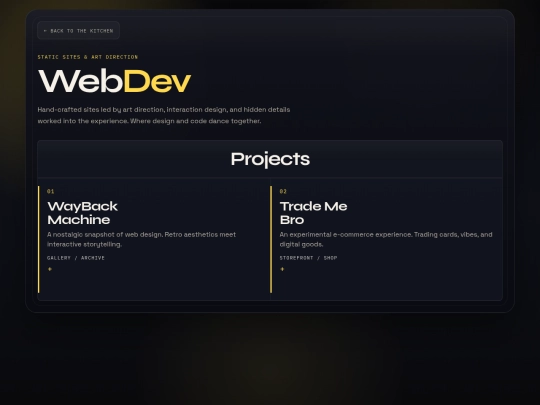 webdev/web-dev screenshot