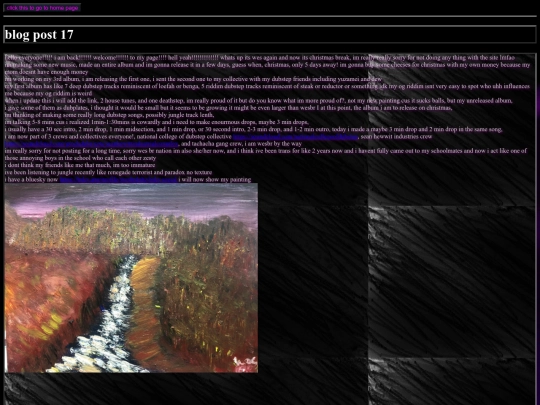 blog screenshot