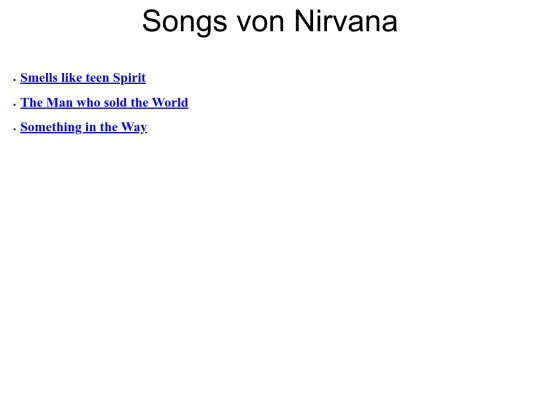 Audio_Player/Grunge/Nirvana screenshot