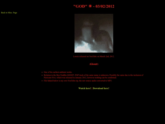 god screenshot