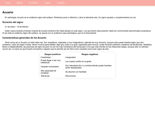astro/acuario screenshot