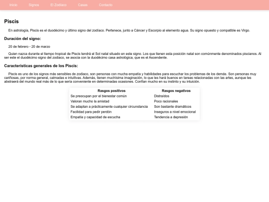 astro/piscis screenshot