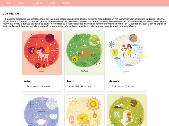 astro/signos screenshot