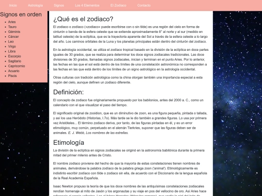 nuevoastro/zodiaco screenshot