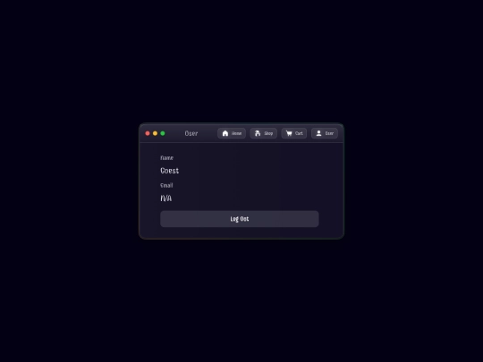 user screenshot
