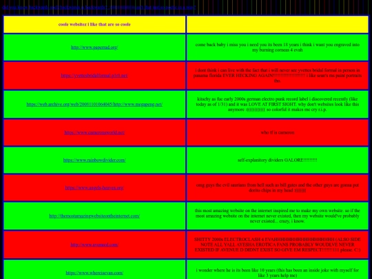 wackywebsites screenshot