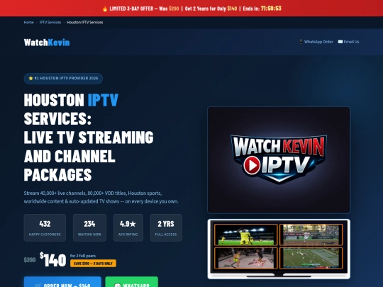 Houston-IPTV-Services screenshot