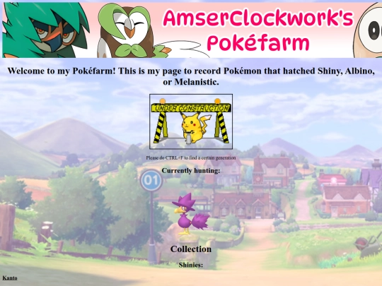 index screenshot