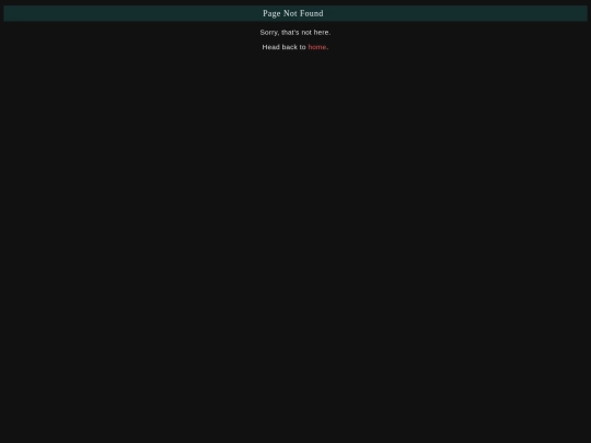 not_found screenshot