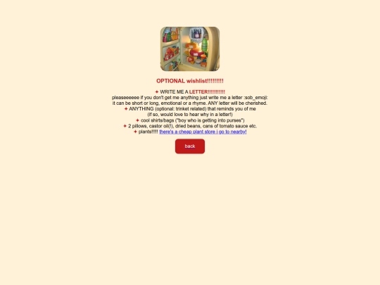 birthday-website-2nd-page screenshot