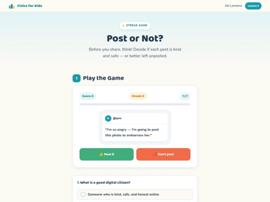 involved3-STUDENT-activity screenshot