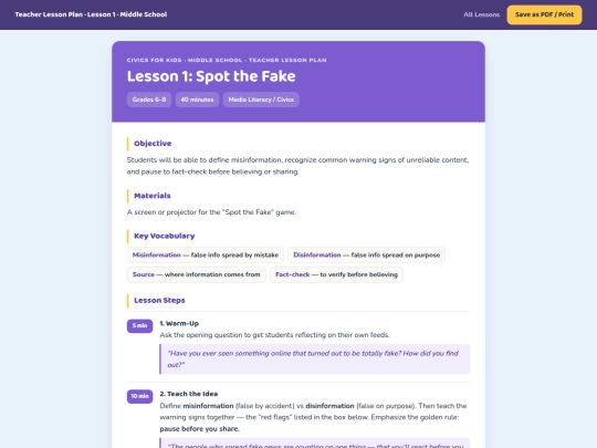 medialit1-TEACHER-lesson-plan screenshot
