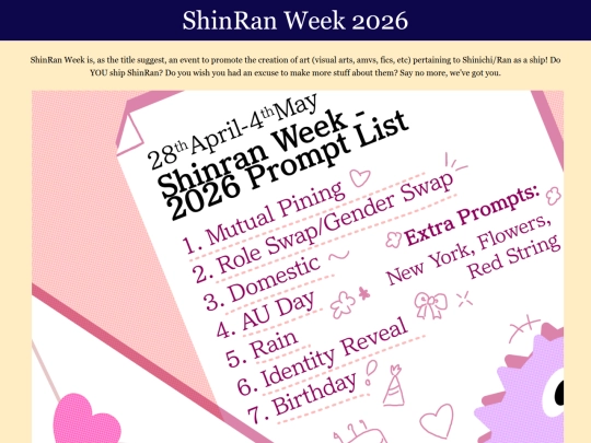 events/shinranweek screenshot