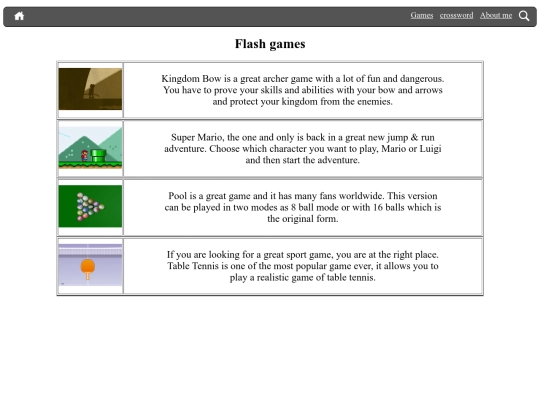 page screenshot
