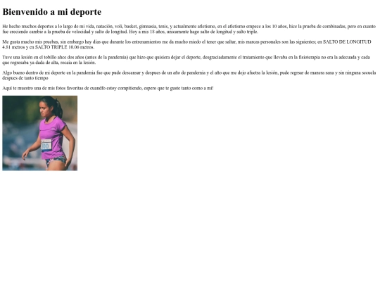 Atletismo screenshot