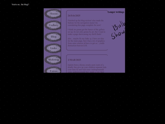 blog screenshot
