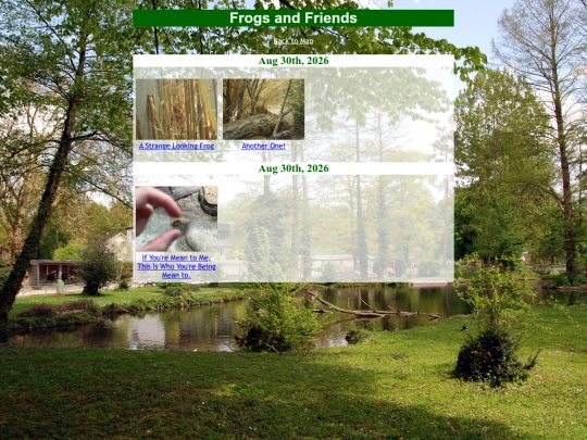 frogs screenshot