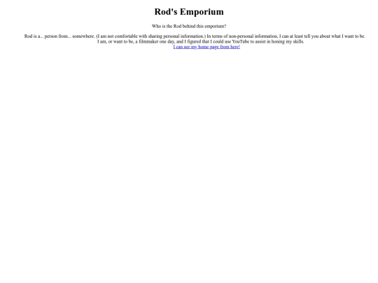 aboutrodsemporium screenshot