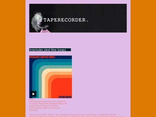 taperecorder screenshot