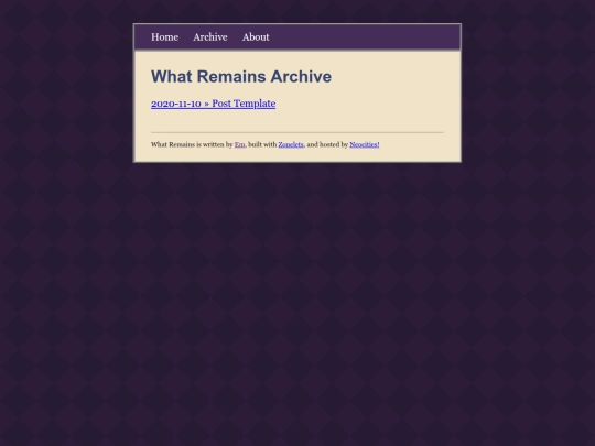 archive screenshot