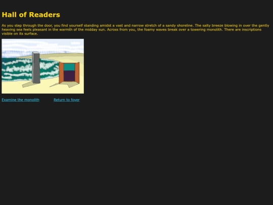 hallofreaders screenshot