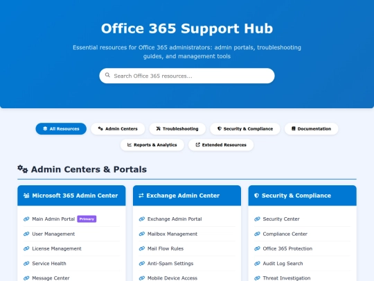 O365Deep screenshot
