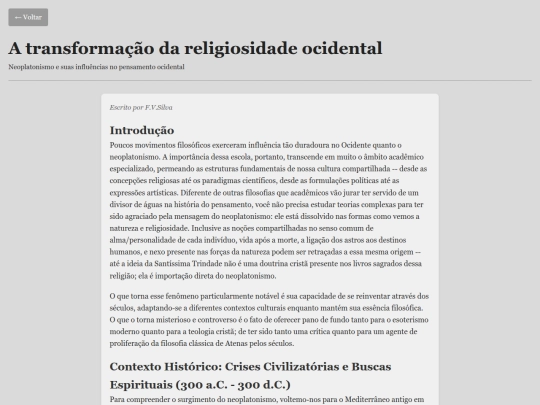 neoplatonismo_intro screenshot