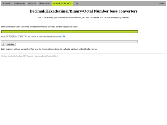 ip_address_calculator/number-converter screenshot