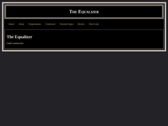 Equalizer screenshot
