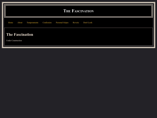 Fascination screenshot