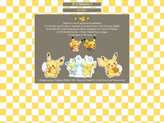 Pikachu screenshot