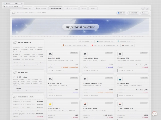 collection screenshot