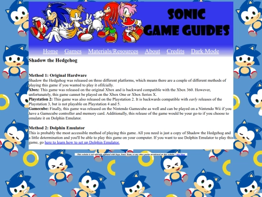 shadow-the-hedgehog-light screenshot