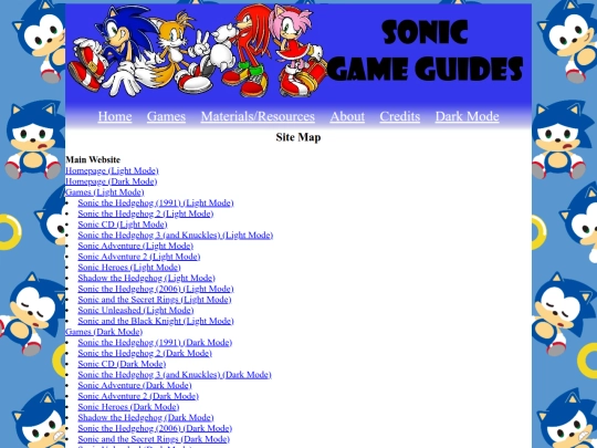site-map-light screenshot