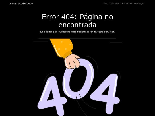 404 screenshot