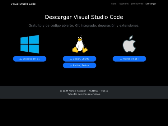 descargas screenshot