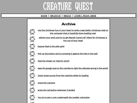 archive screenshot