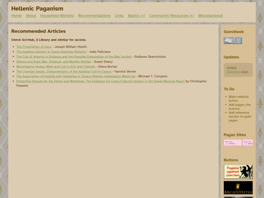 articles screenshot