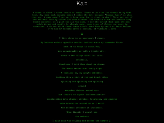 Kaz screenshot