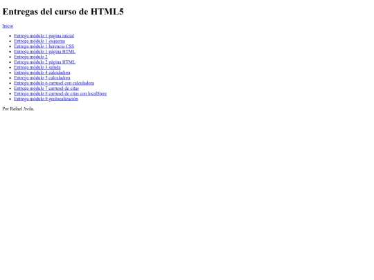 cursohtml5 screenshot