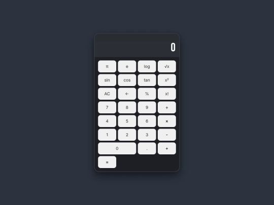 Calculator screenshot