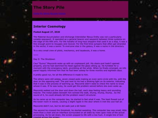 internalcosmology screenshot
