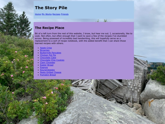 recipes/recipeindex screenshot