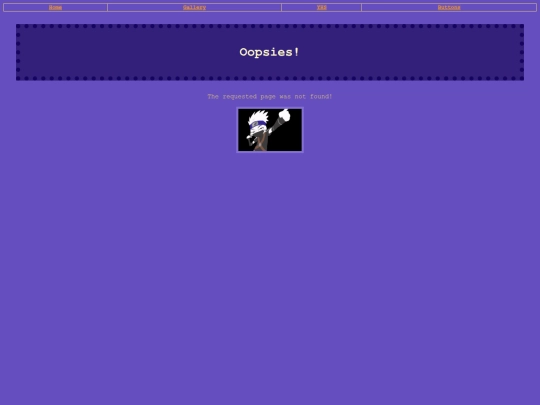 not_found screenshot