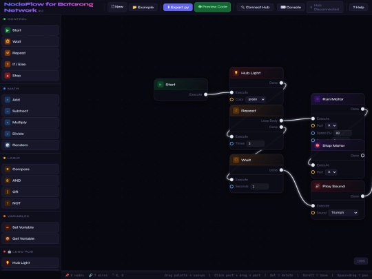 nodeflow screenshot