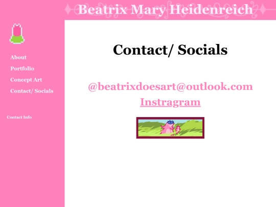 contactsocials screenshot