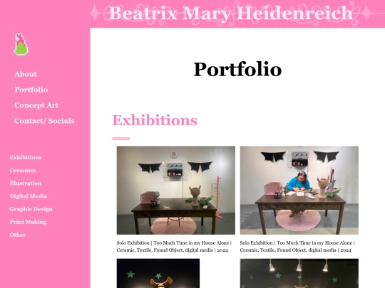 portfolio screenshot